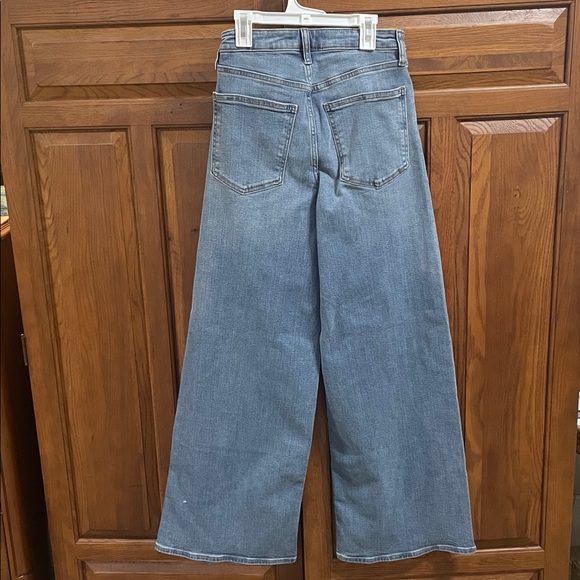 High-Rise Wide Leg Women’s Jeans - Light Blue NEW w tags Sz.6 inseam 31 inches - Picture 9 of 9